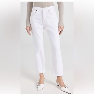 Agolde Parker Jeans in White